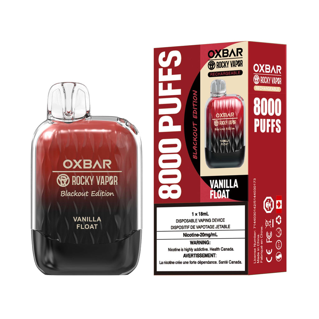 Oxbar G-8000 vanilla classic 20mg/ml disposable