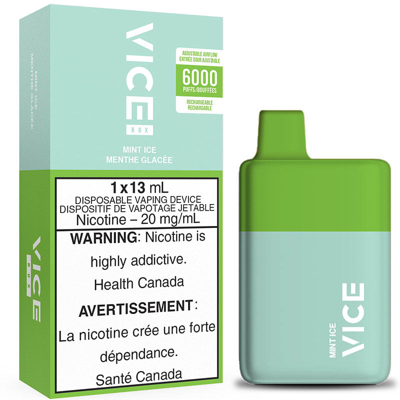 Vice Box 6000 Mint Ice 20mg/ml jetable