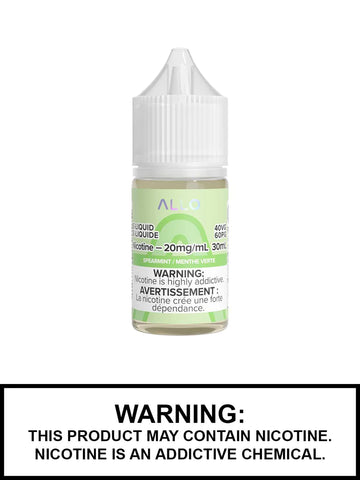 E-liquide Allo Menthe verte 20 mg/30 ml (provincial)