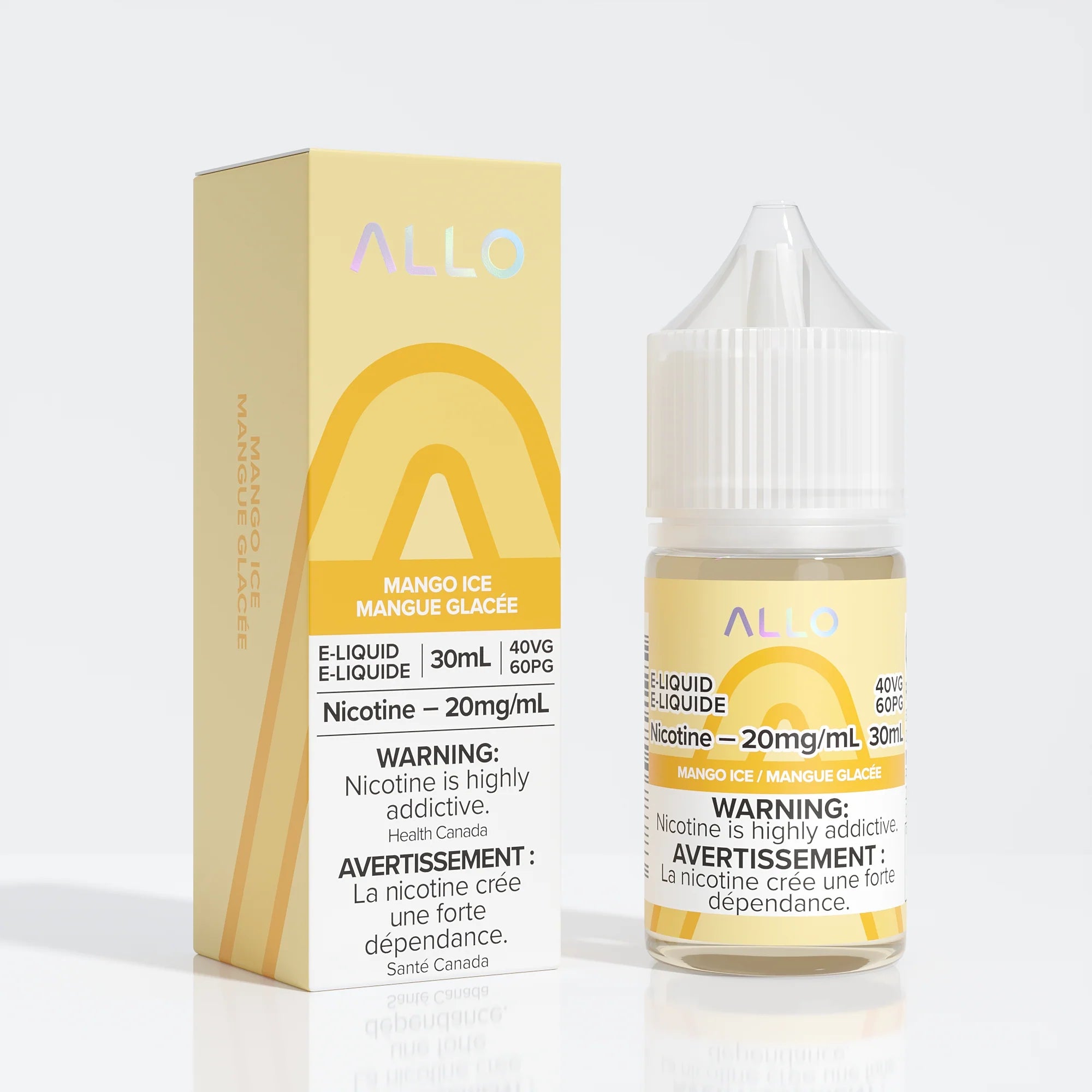 Allo E liquid Mango Ice 20mg/30ml (Provincial)