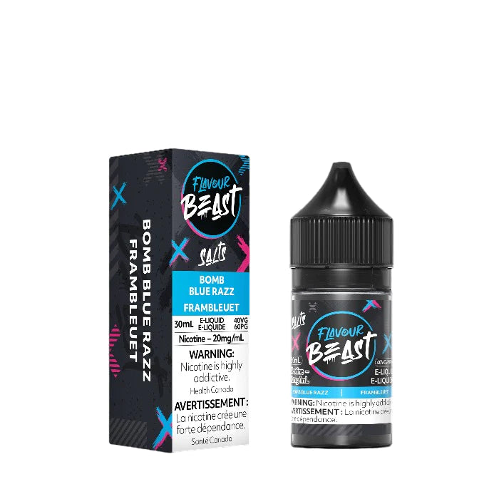 Flavour beast E liquid Bomb Blue Razz 20mg/30ml (Provincial)