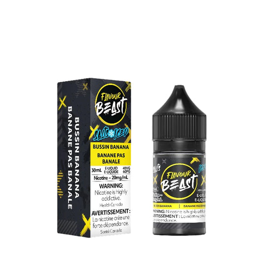 E-liquide saveur bête bussin banane glacée 20mg/30ml