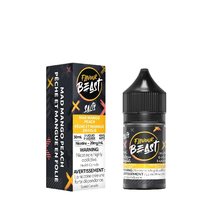 Flavour beast E liquid Mad Mango Peach 20mg/30ml (Provincial)