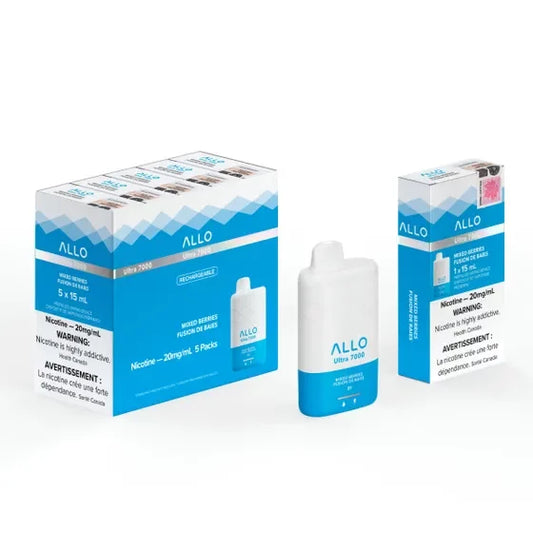 Allo 7000 Baies mélangées 20 mg/ml jetable