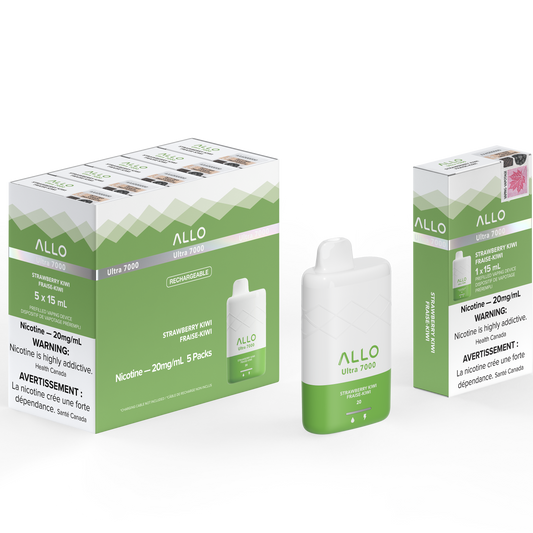 Allo 7000 Strawberry Kiwi 20mg/ml disposable