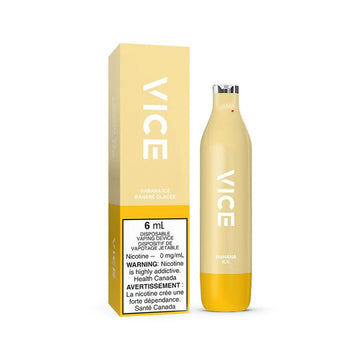 Vice 2500 Banana Ice jetable sans nicotine