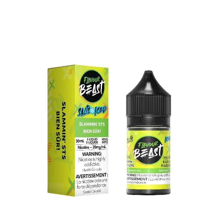 Flavour beast E liquid slammin sts 20mg/30ml