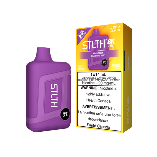 Stlth 8K Pro Quad Berry 20mg/ml disposable