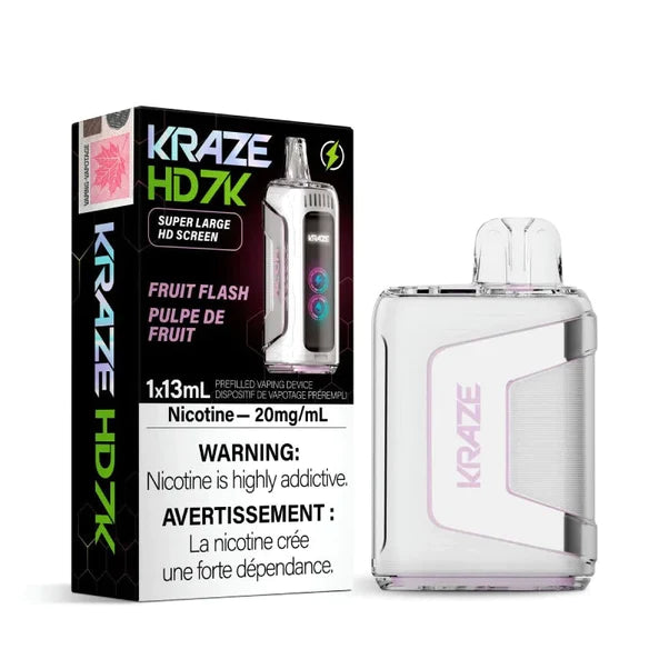 Kraze HD 7k Fruit flash 20mg/ml disposable