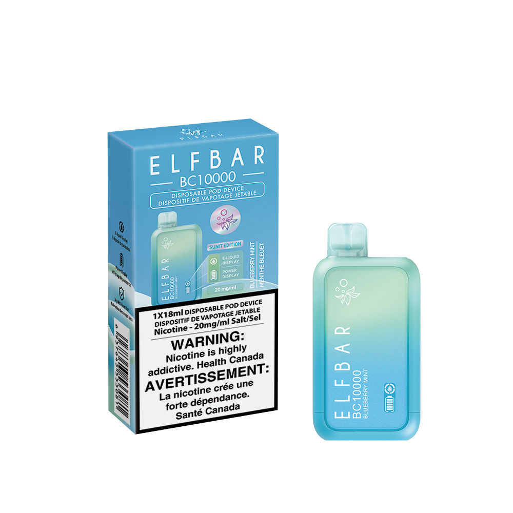 Elfbar BC10000 Blueberry Mint 20mg/ml disposable (Provincial)