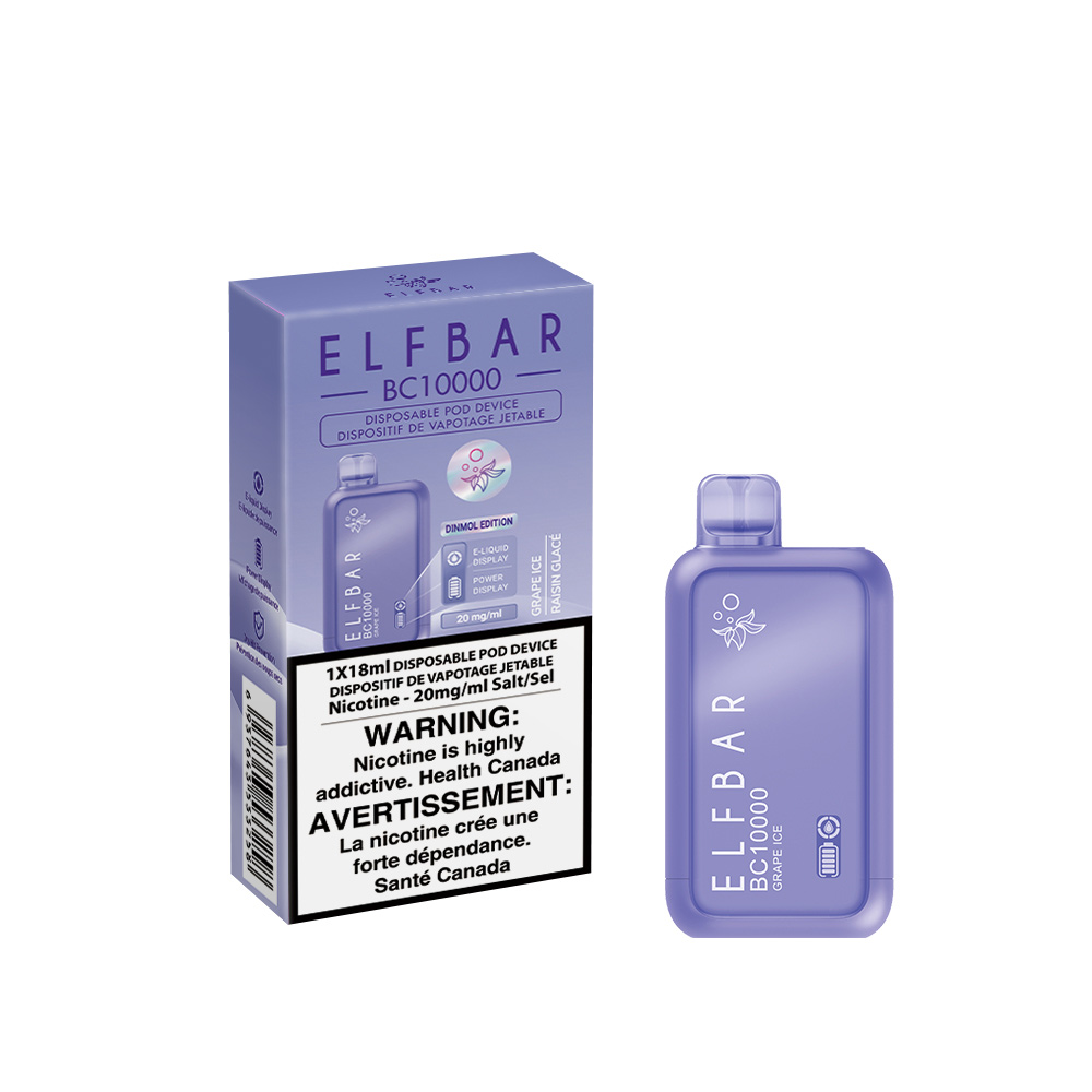 Elfbar BC10000 Grape ice 20mg/ml disposable