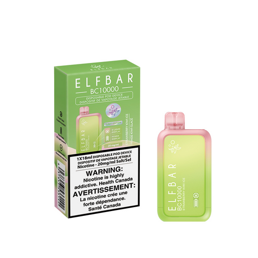 Glace à la fraise et au kiwi Elfbar BC10000 20 mg/ml jetable