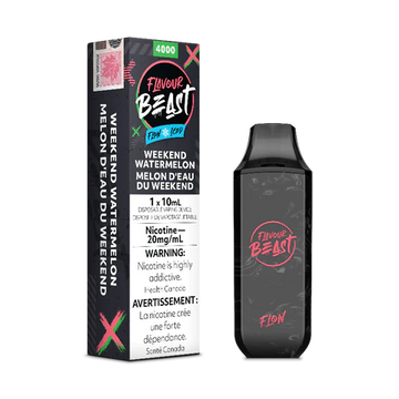 Flavour beast flow 4000 Weekend watermelon ice 20mg/ml disposable