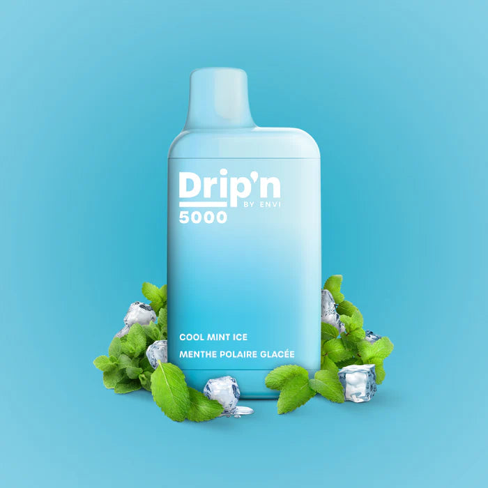 Drip’n 5000 Cool mint ice 20mg/ml disposable