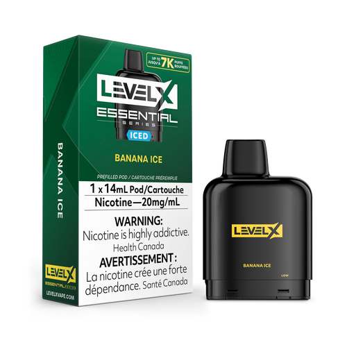 Essential series banana ice level x pod 20mg