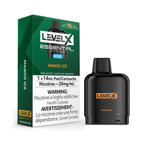 Essential series mango ice level x pod 20mg