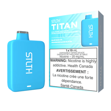 Stlth titan Blue Razz Ice 20mg/ml disposable