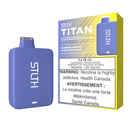 Stlth titan Blueberry lemon ice 20mg/ml disposable