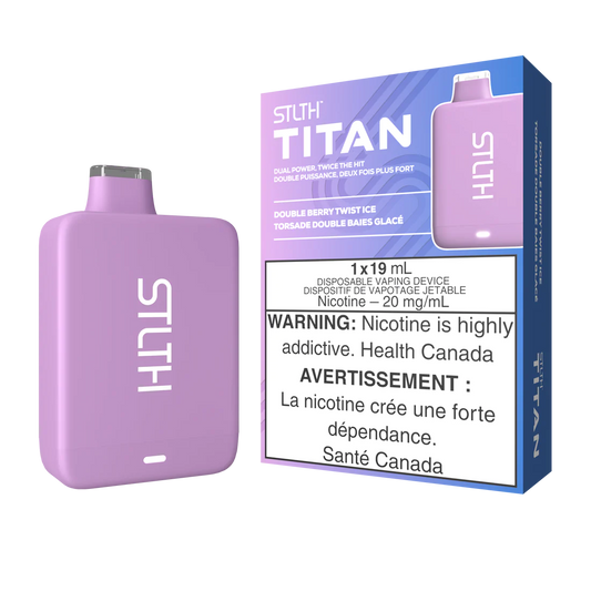 Stlth titan Double berry twist ice 20mg/ml disposable