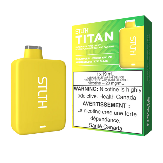 Stlth titan Pineapple blueberry kiwi ice 20mg/ml disposable