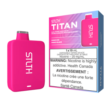 Stlth titan Punch Ice 20mg/ml disposable