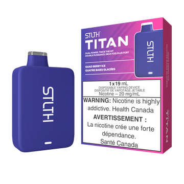 Stlth titan Quad Berry Ice 20mg/ml disposable