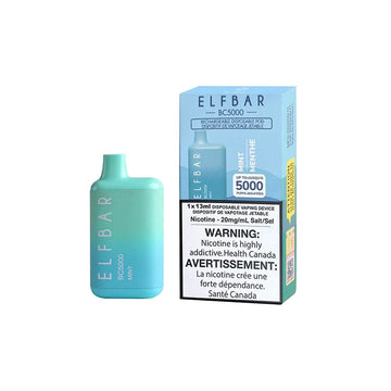 Elfbar BC5000 Mint 20mg/ml disposable