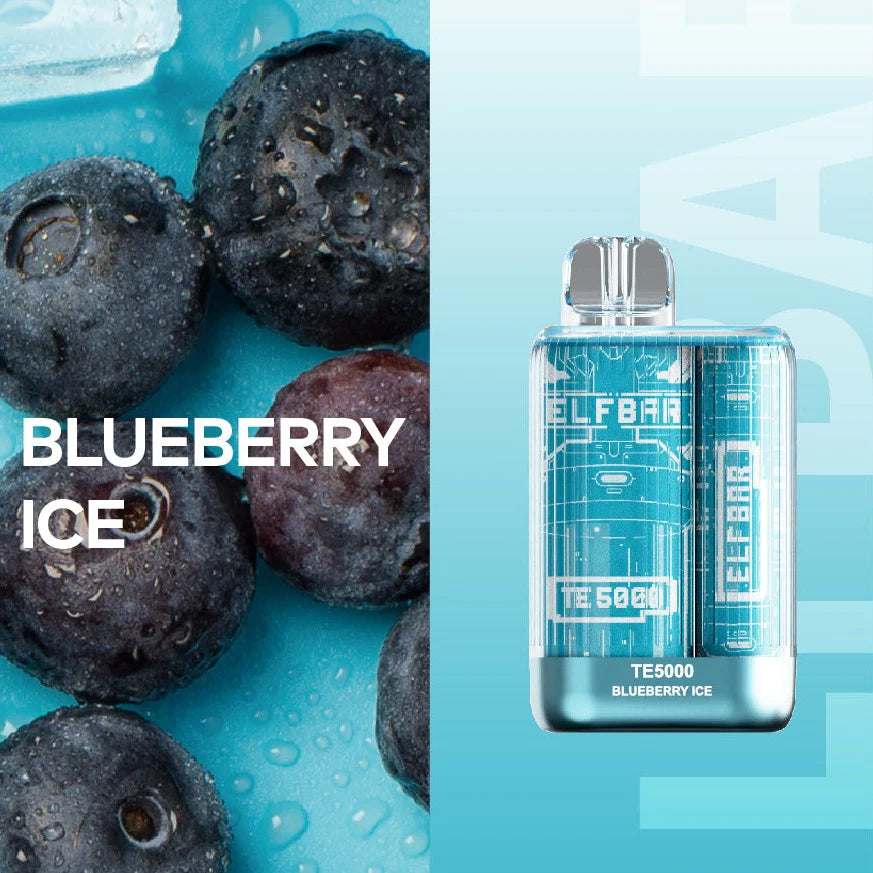 Elf bar TE5000 Blueberry ice 20mg/ml disposable