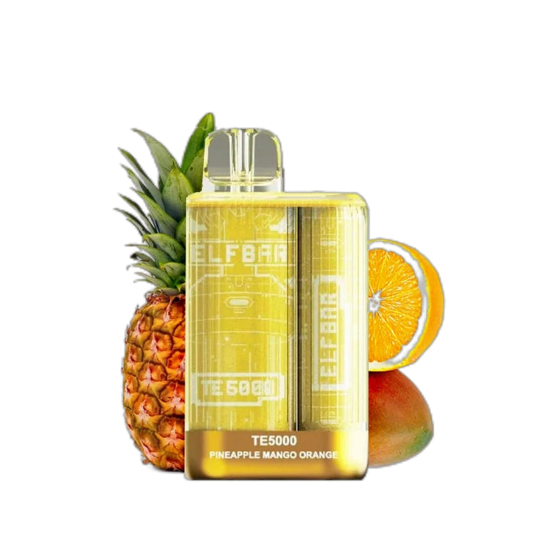 Barre Elf TE5000 Ananas mangue orange 20 mg/ml jetable