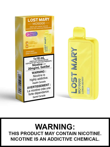 Lost Mary MO10000 Citron Berry 20 mg/ml jetable