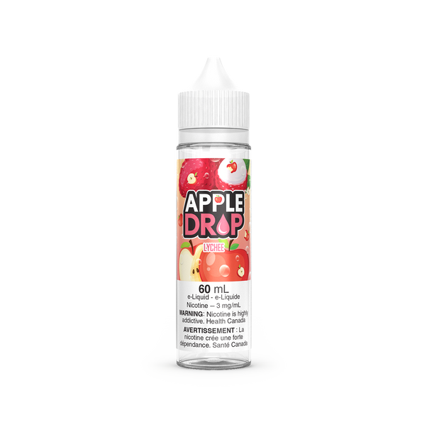 E-liquide pomme goutte litchi 6mg/60ml