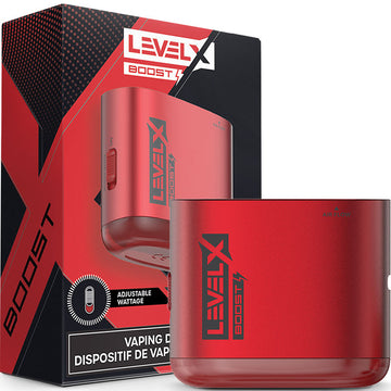 Level x Scarlet red boost battery