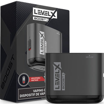 Level x Metallic black boost battery