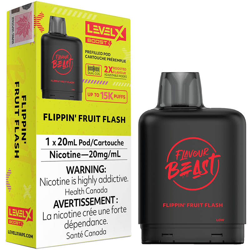 Flavour beast boost G2 Flippin fruit flash level x pod 20mg