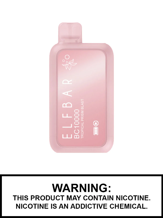 Elfbar BC10000 Prisme tropical à jet d'air 20 mg/ml jetable