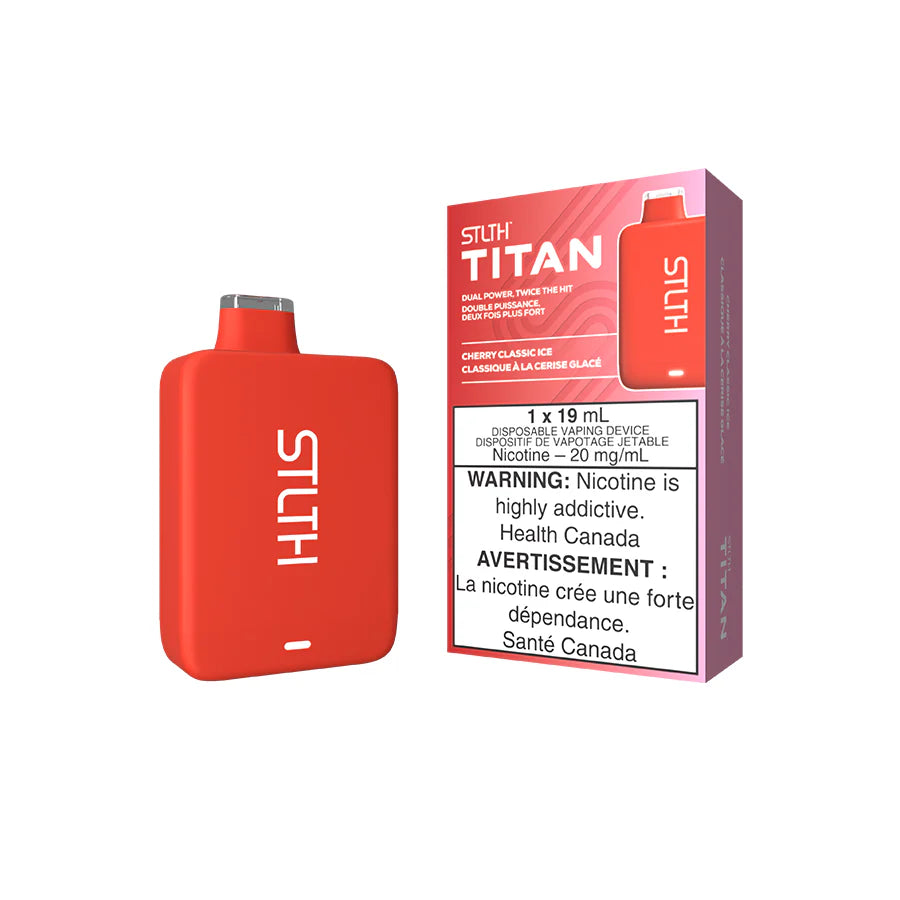 Stlth titan Cherry classic 20mg/ml disposable