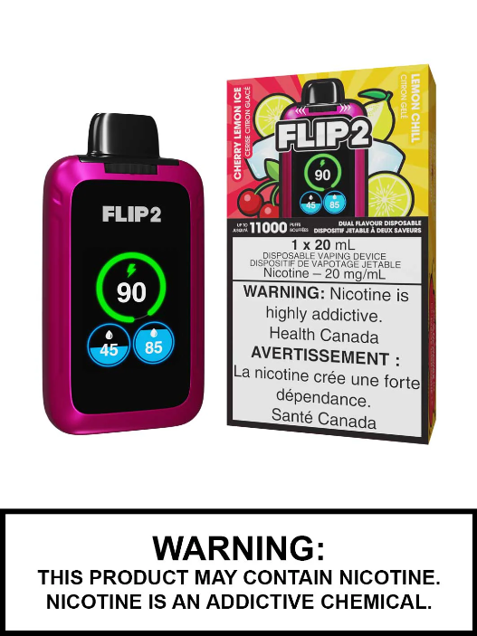 Flipbar 2 Cherry Lemon Ice & Lemon Chill 20mg/ml disposable