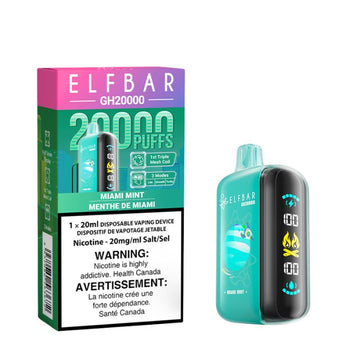 Elfbar GH20k Miami Mint 20mg/ml disposable