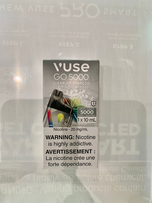 Vuse go 5000 Clear ice tobacco 20mg/ml disposable