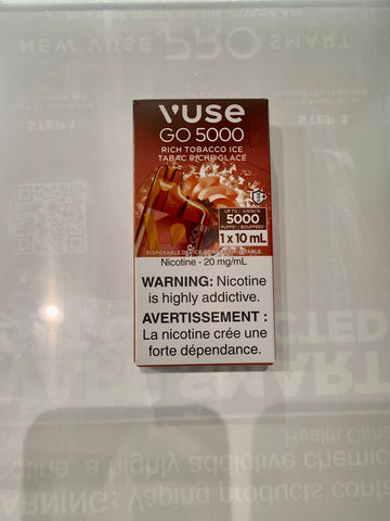 Vuse go 5000 Rich tobacco ice 20mg/ml disposable