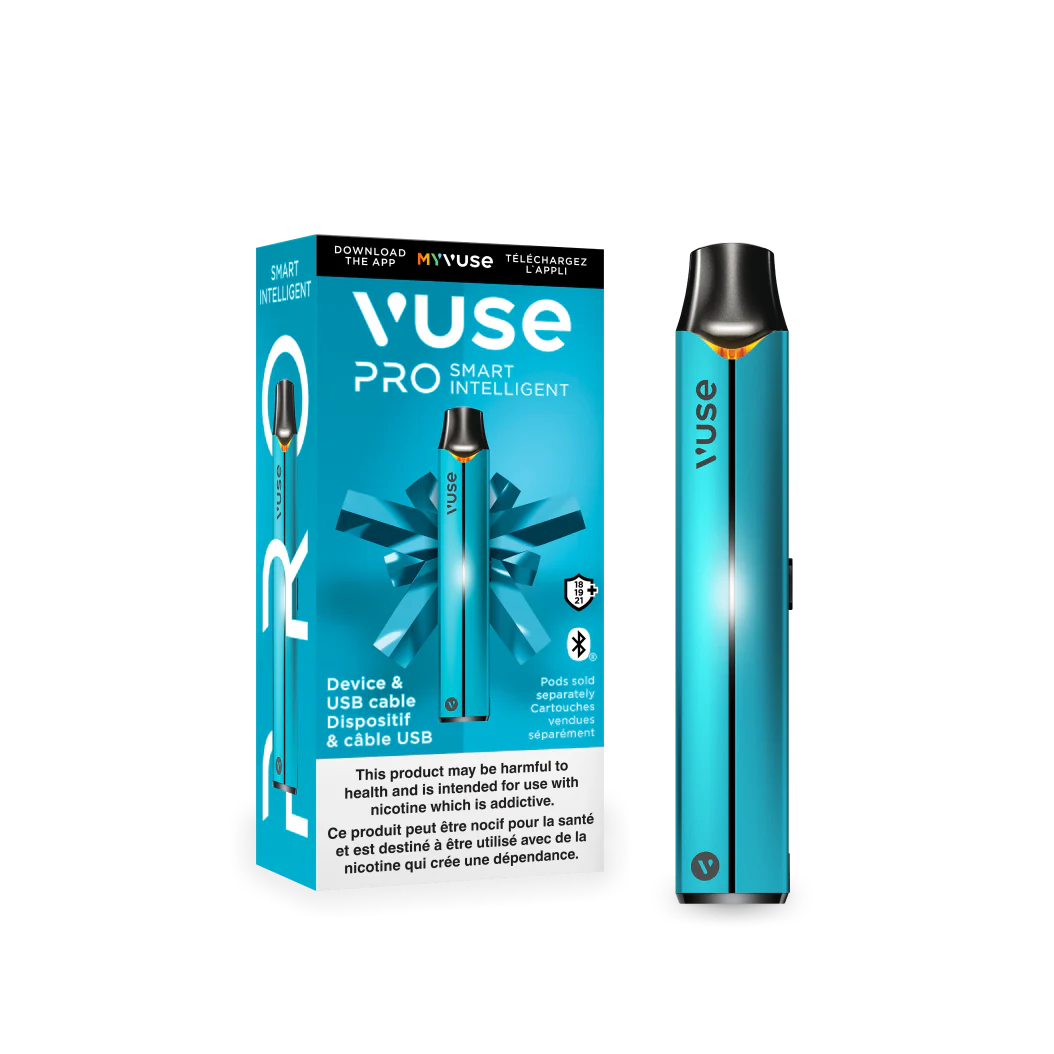 Vuse pro device smart intelligent Aqua