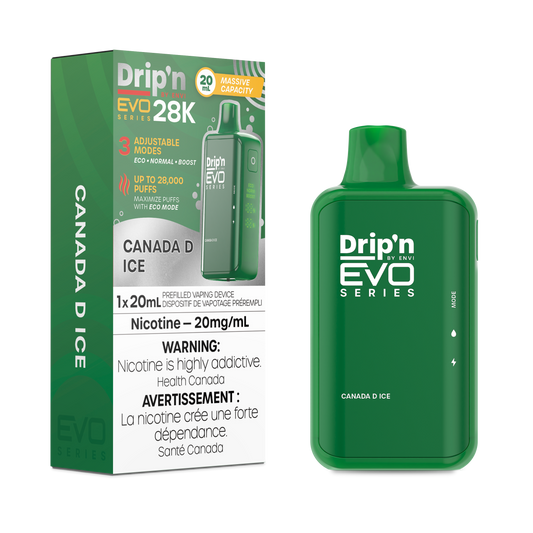 Drip’n EVO 28k – Canada D Ice 20mg/ml disposable