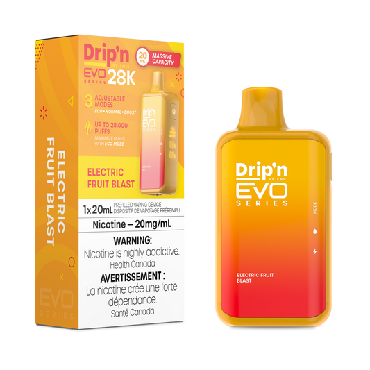 Drip’n EVO 28k – Electric Fruit Blast 20mg/ml disposable