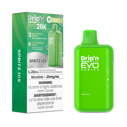 Drip’n EVO 28k – Spritz ice 20mg/ml disposable