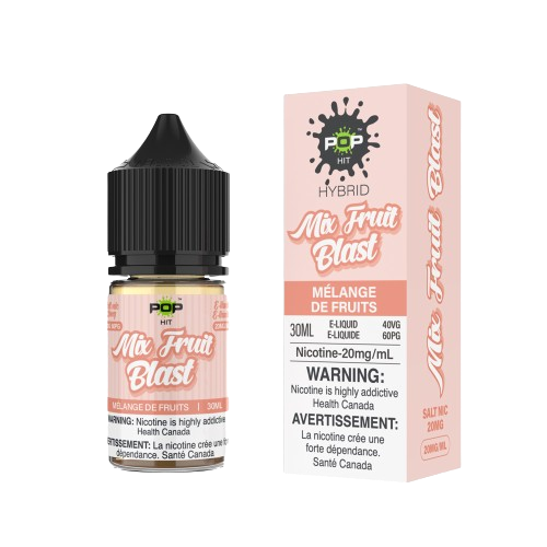 Pop hit hybrid E liquid Mixed fruit blast 20mg/30ml