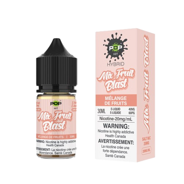 Pop hit hybrid E liquid Mixed fruit blast 20mg/30ml