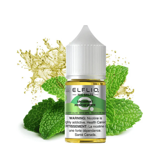 E-liquide au sel de nicotine à la menthe verte ElfLiq 20 mg/ml