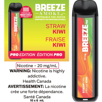 Breeze Pro - Fraise Kiwi 2000 bouffées