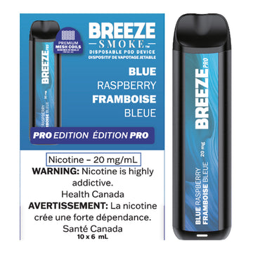 Breeze Pro - Framboise Bleue 2000 bouffées