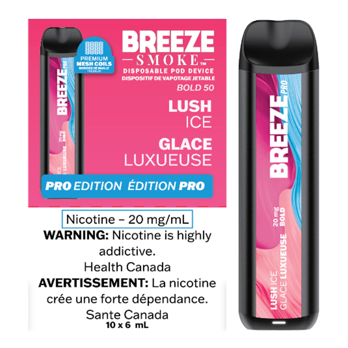 Breeze Pro - Lush Ice 2000 puffs